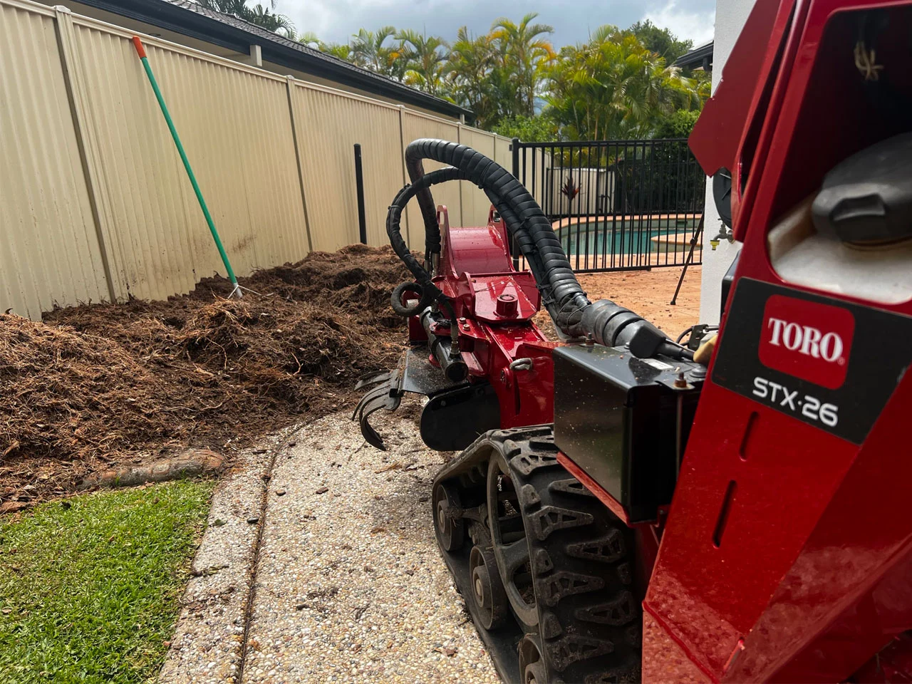 tree stump removal sunshine coast
